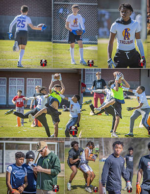 FLAG FOOTBALL 2020 - CALVERT STEELERS VS MD HUSTLE 12U 