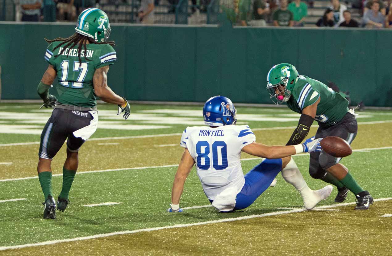 Tulane Football’s Parry Nickerson Named Allstate AFCA Good Works Team Nominee