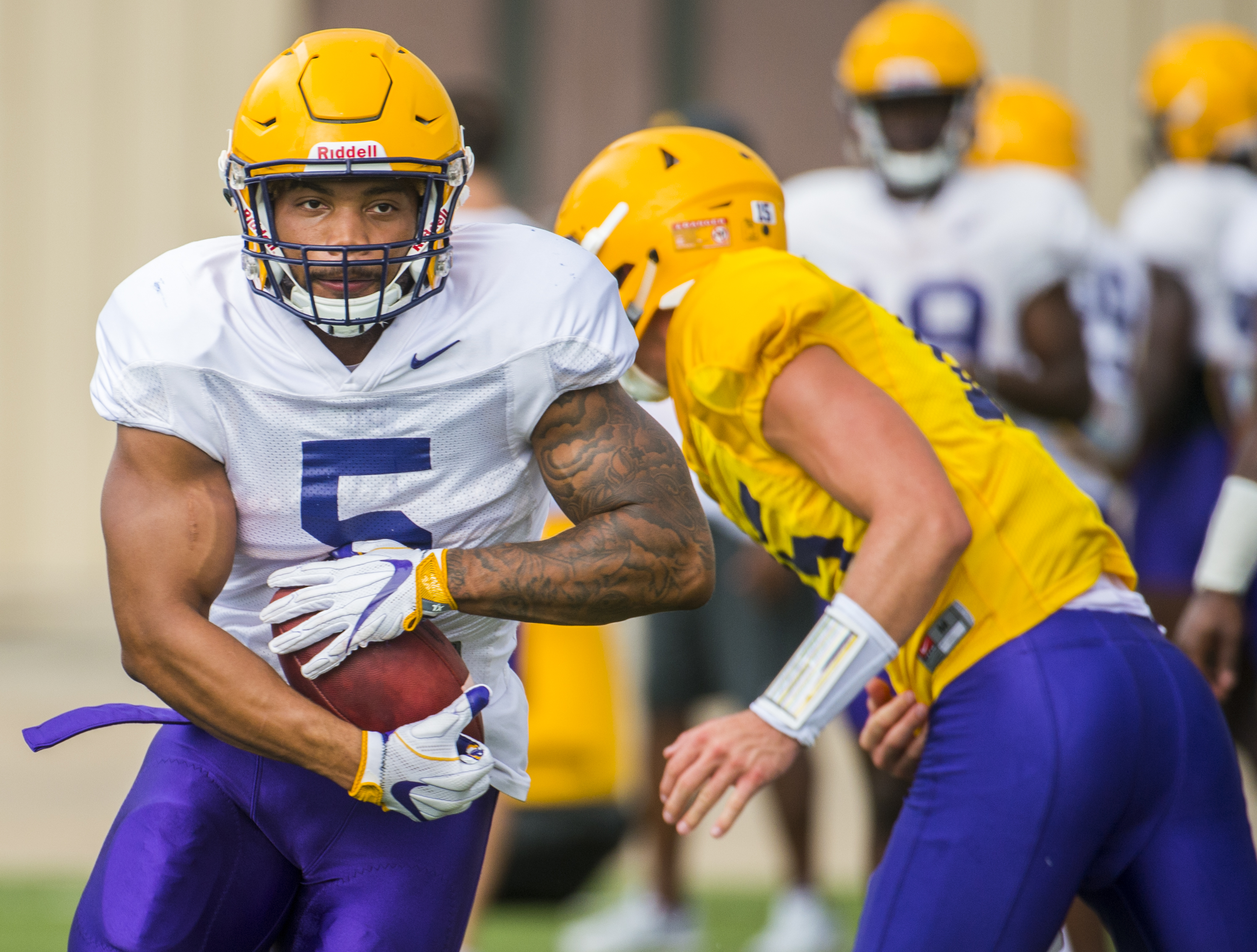 OFFENSE SHINES IN LSU’S SECOND PRESEASON GAME OF TRAINING CAMP