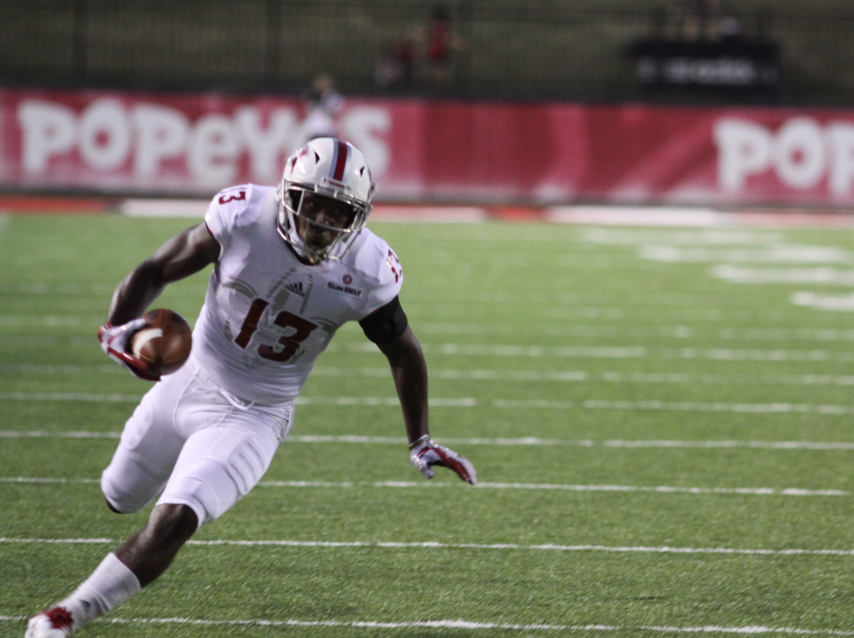 FIRST HALF OUTBURST HELPS A-STATE BEAT CAJUNS, 47-3