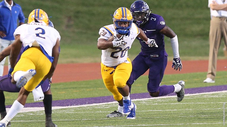 Cowboys running on all cylinders in a 35-0 win over SFA