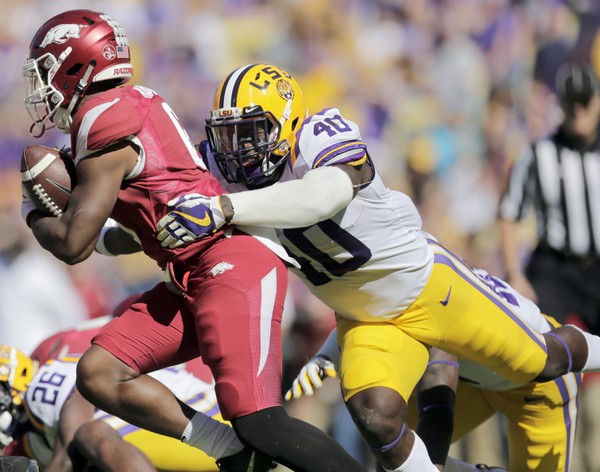 LSU Linebacker Devin White named SEC defensive player of the week–Once again
