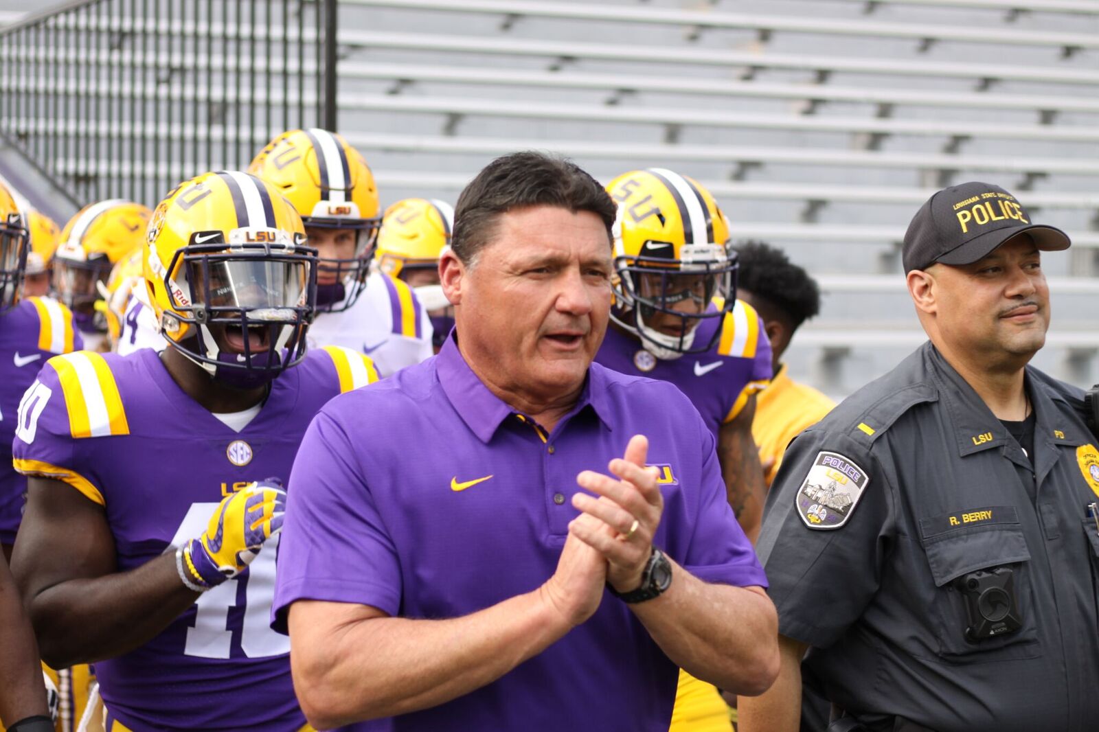 FIRST LSU COACH ED ORGERON SHOW FOR 2020 AIRS WEDNESDAY NIGHT FROM TJ RIBS
