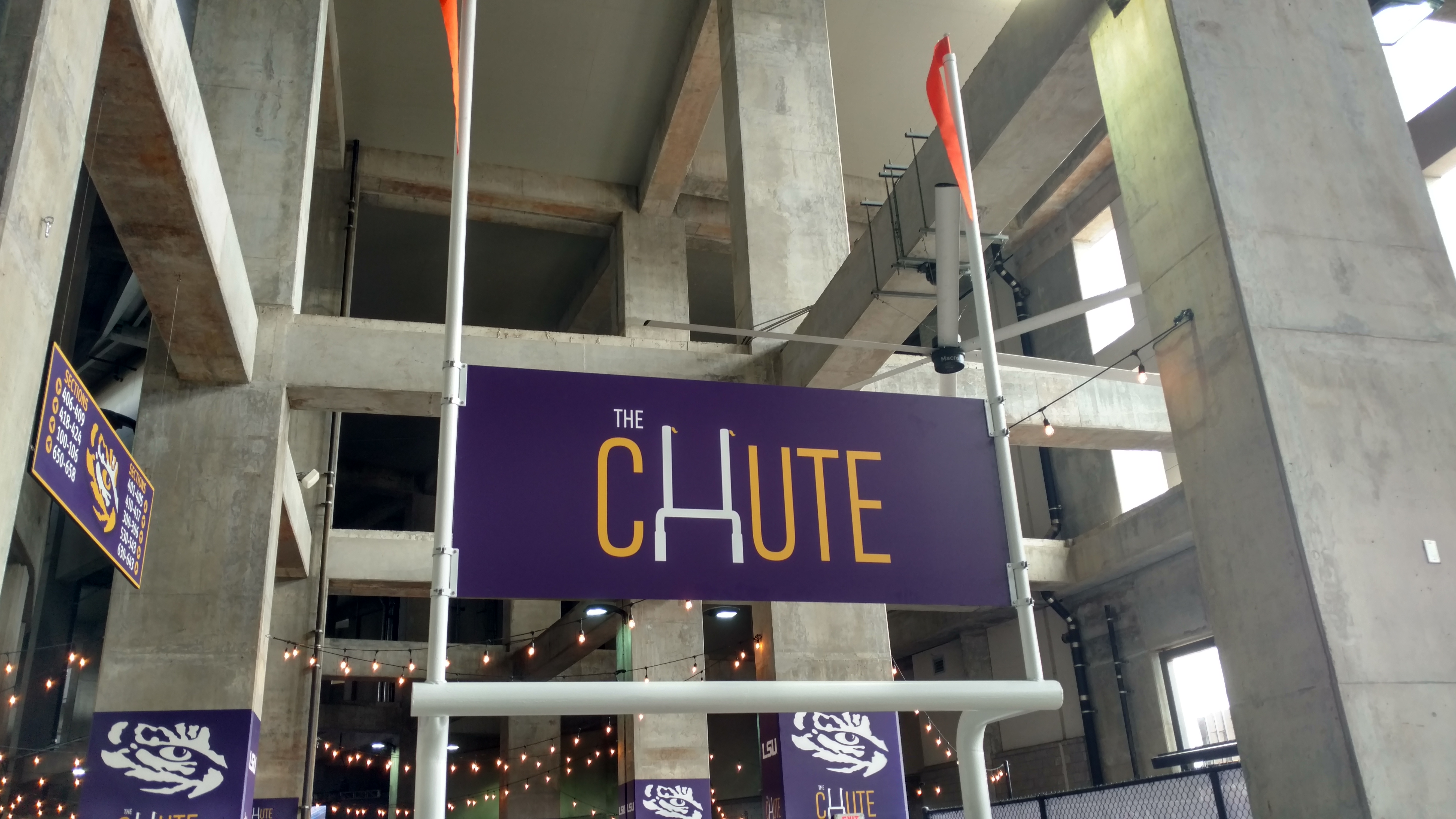 TIGER STADIUM WITH GREAT NEW FOOD ATTRACTIONS TO GO WITH FOOTBALL
