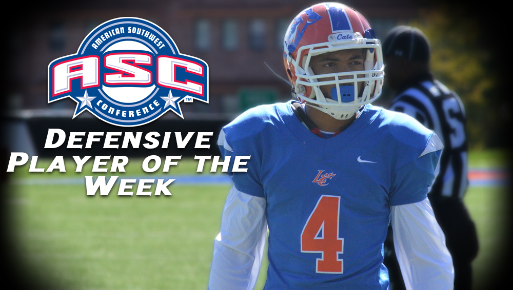 Travon Long Named ASC Player of the Week