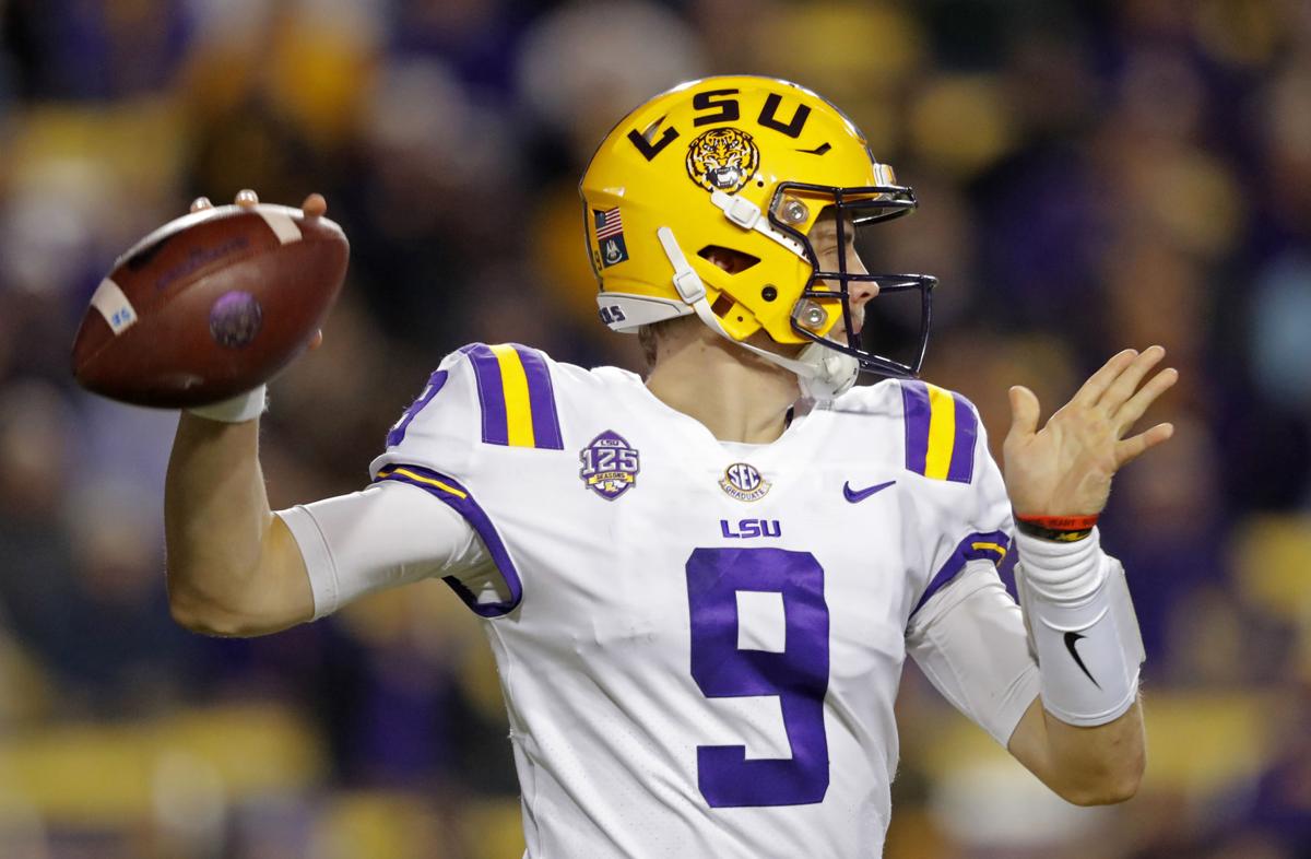 LSU’S JOE BURROW NAMED WALTER CAMP NATIONAL OFFENISVE PLAYER OF THE WEEK
