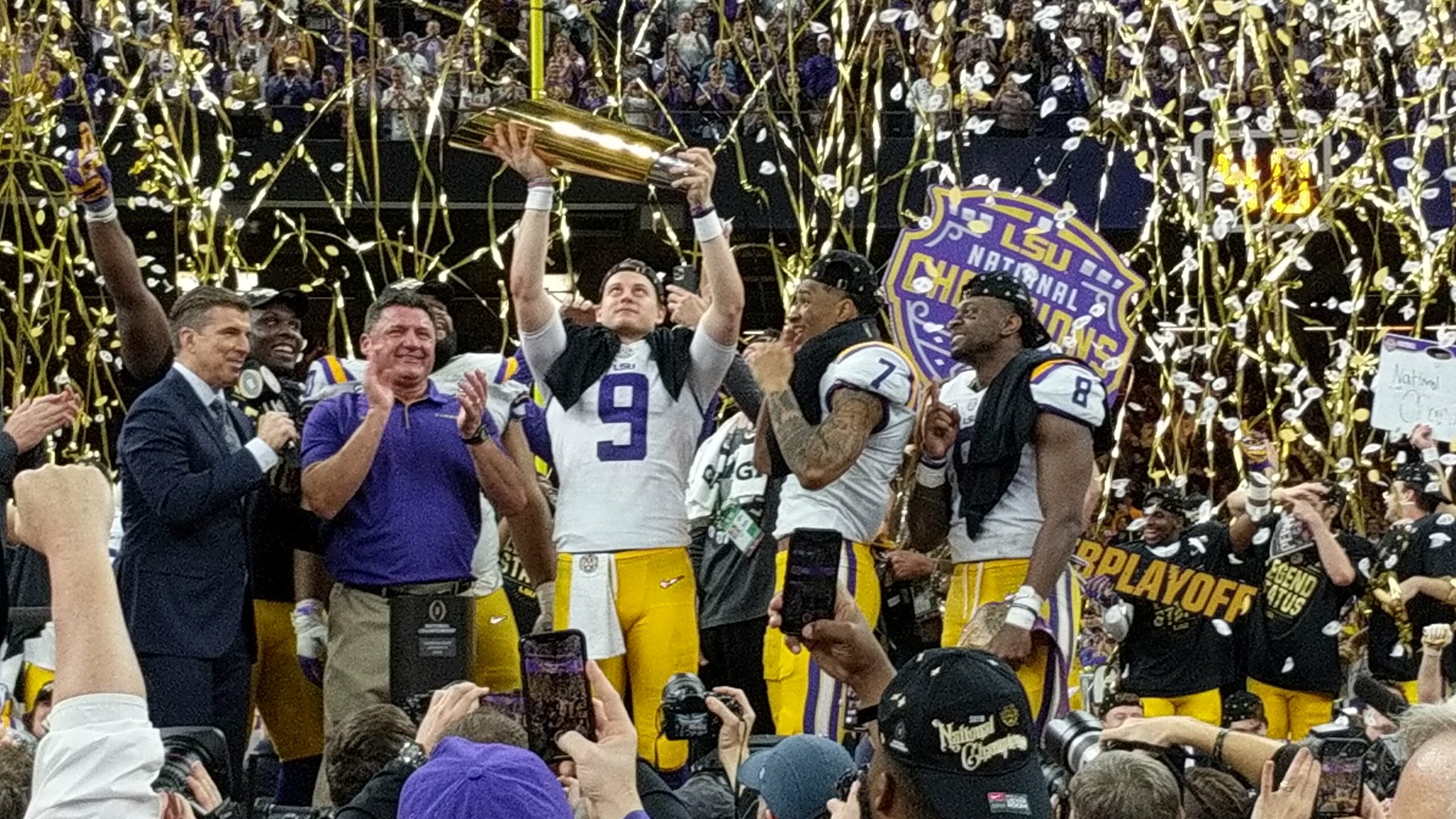 LSU 15-0 ALL HAIL THE KING
