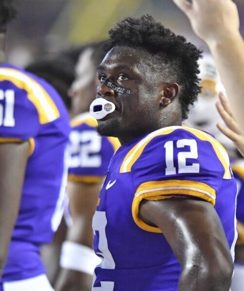 DONTE STARKS DISMISSED FROM LSU FOOTBALL TEAM