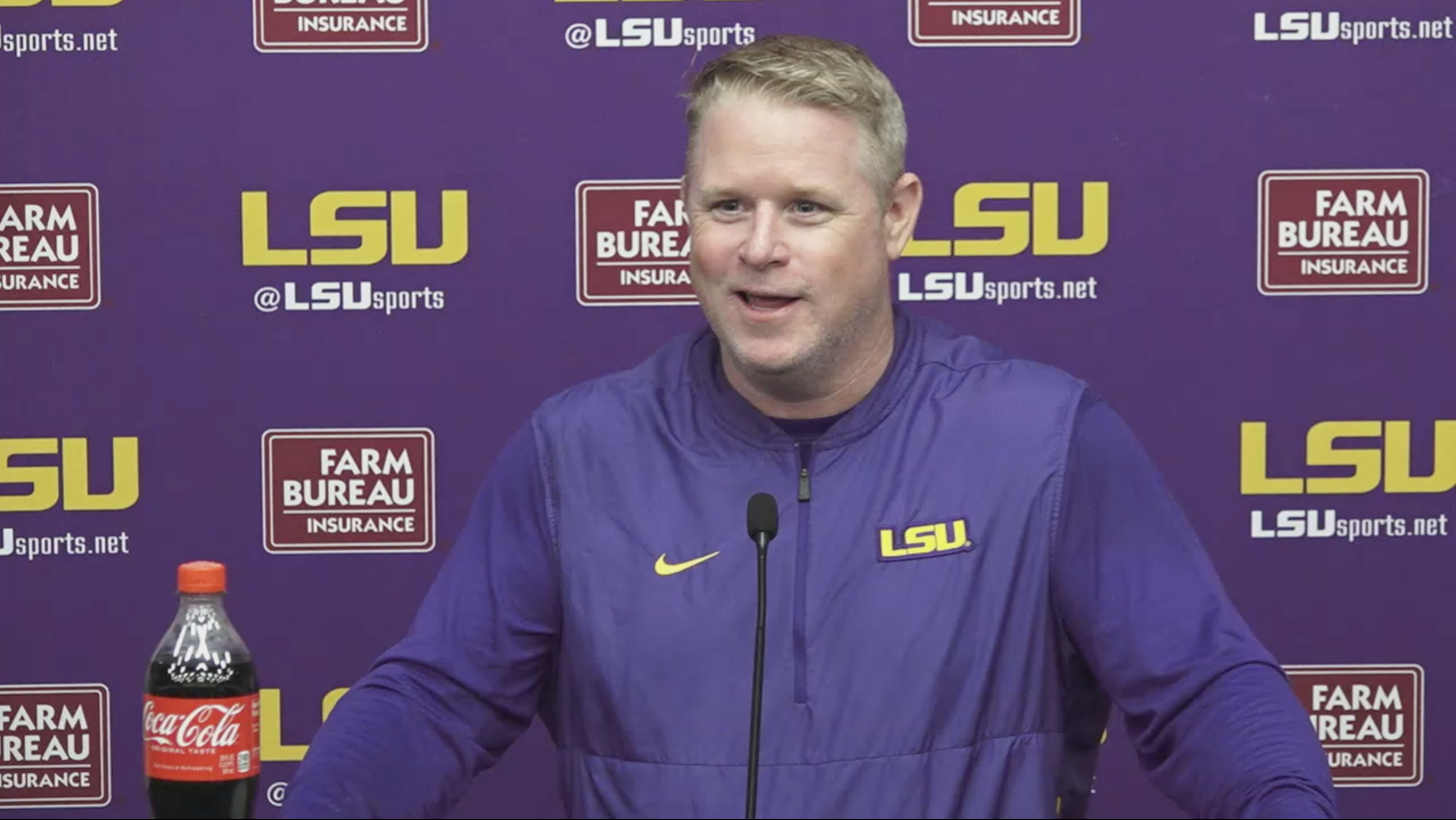 Brian Polian Gives Update On LSU Special Teams
