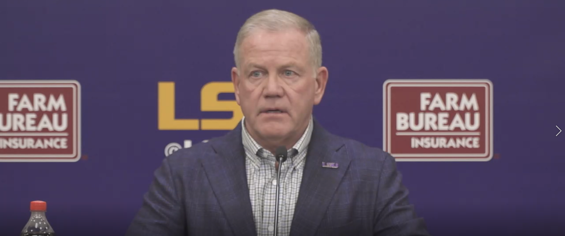 LSU Head Coach Brian Kelly Recaps Mississippi State Victory and Looks Ahead To New Mexico