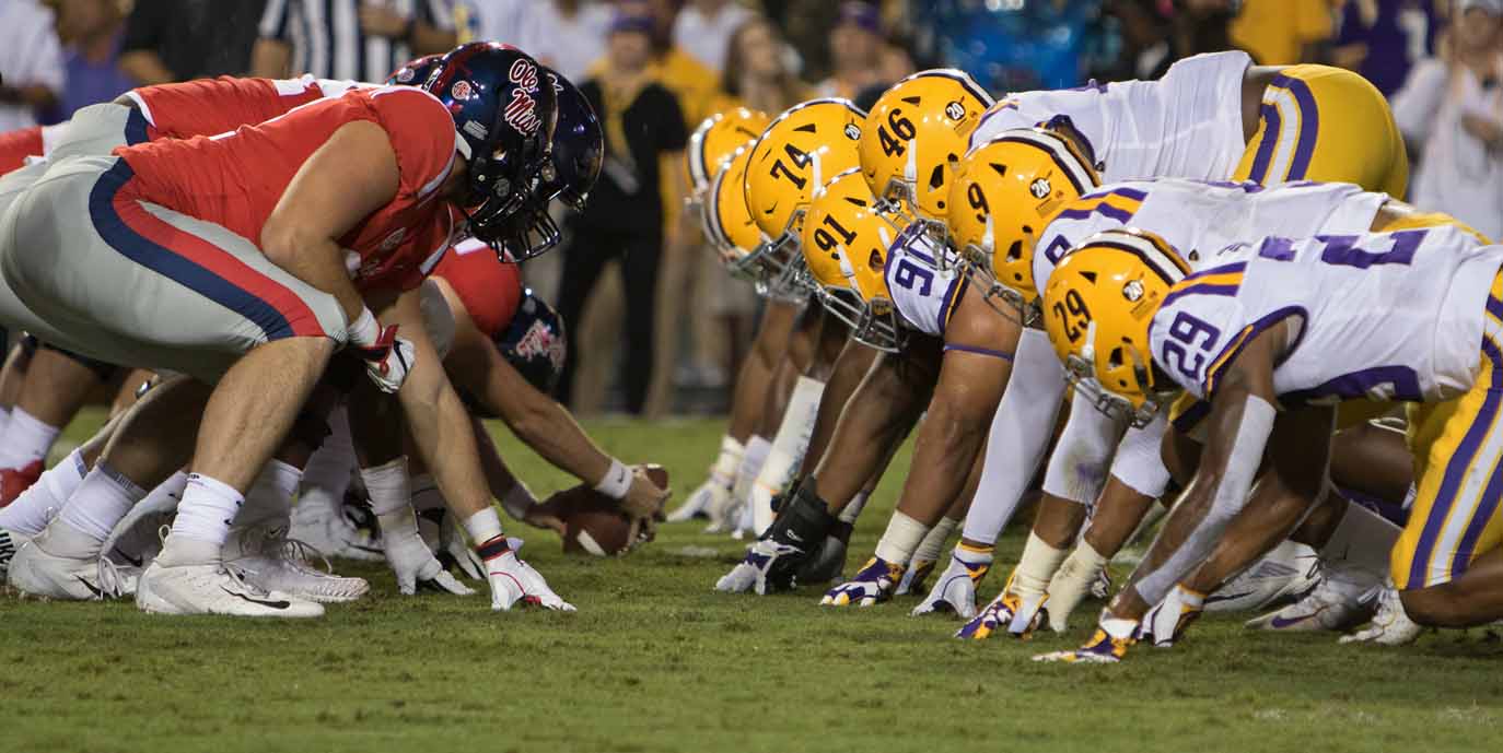 Big Jump In SEC West Standings On The Line In Magnolia Bowl Matchup Between LSU and Ole Miss