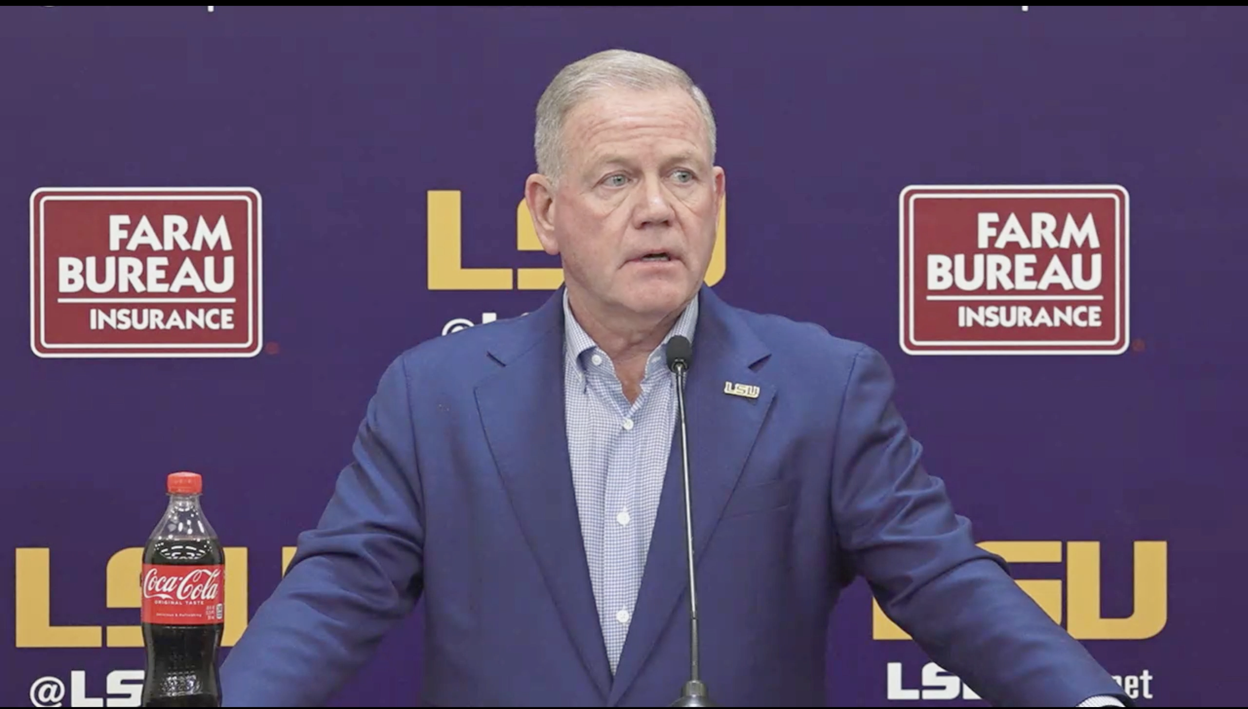 LSU Head Coach Brian Kelly Talks About Moving On From Tennessee Loss and Trying To Flip The Script Against Florida