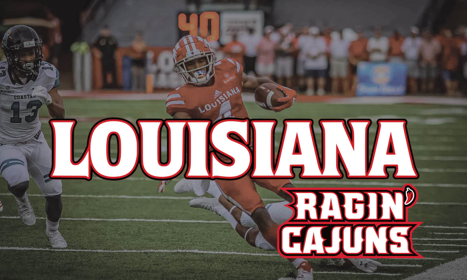 LOUISIANA CLICKS ON ALL CYLINDERS IN 38-18 WIN OVER A-STATE 