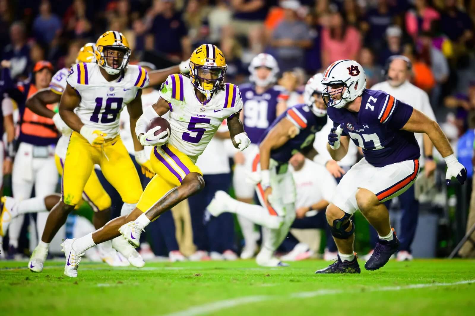 LSU Shows Fight, Running Game Comes Alive, Defense Plays Best When It Matters Most, and More Takeaways From Win Against Auburn Heading Into Tennessee
