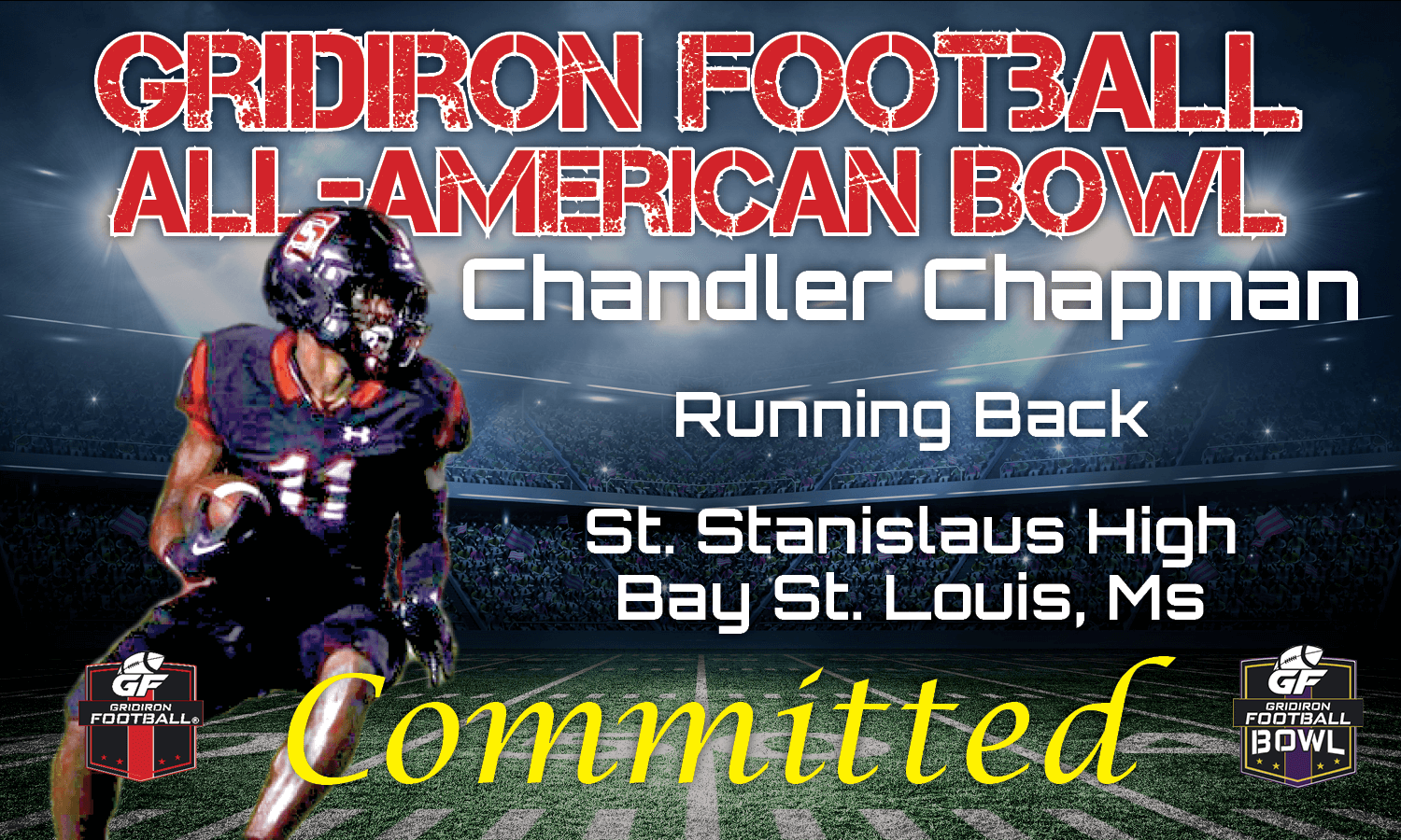 GF All-American Bowl Commit: Chandler Chapman