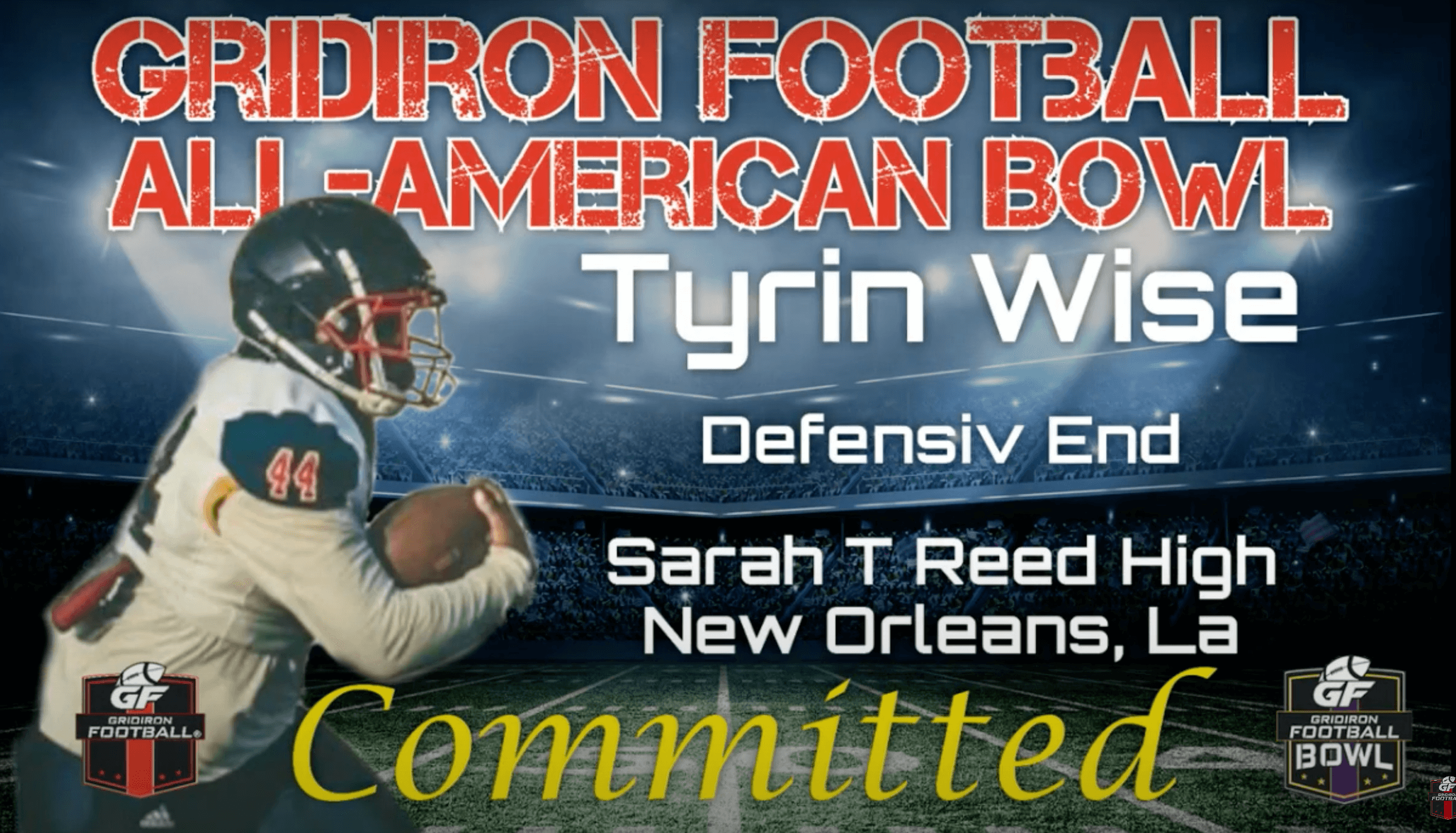 GF All-American Bowl Commit: Tyrin Wise