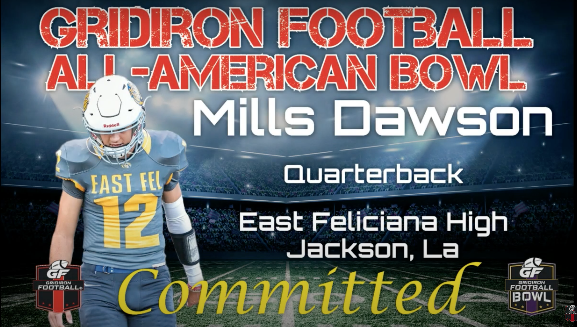 GF All-American Bowl Commit: Mills Dawson