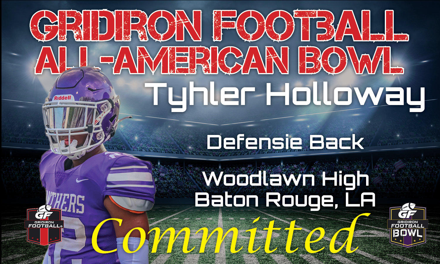 GF All-American Bowl Game Commit: Tyhler Holloway