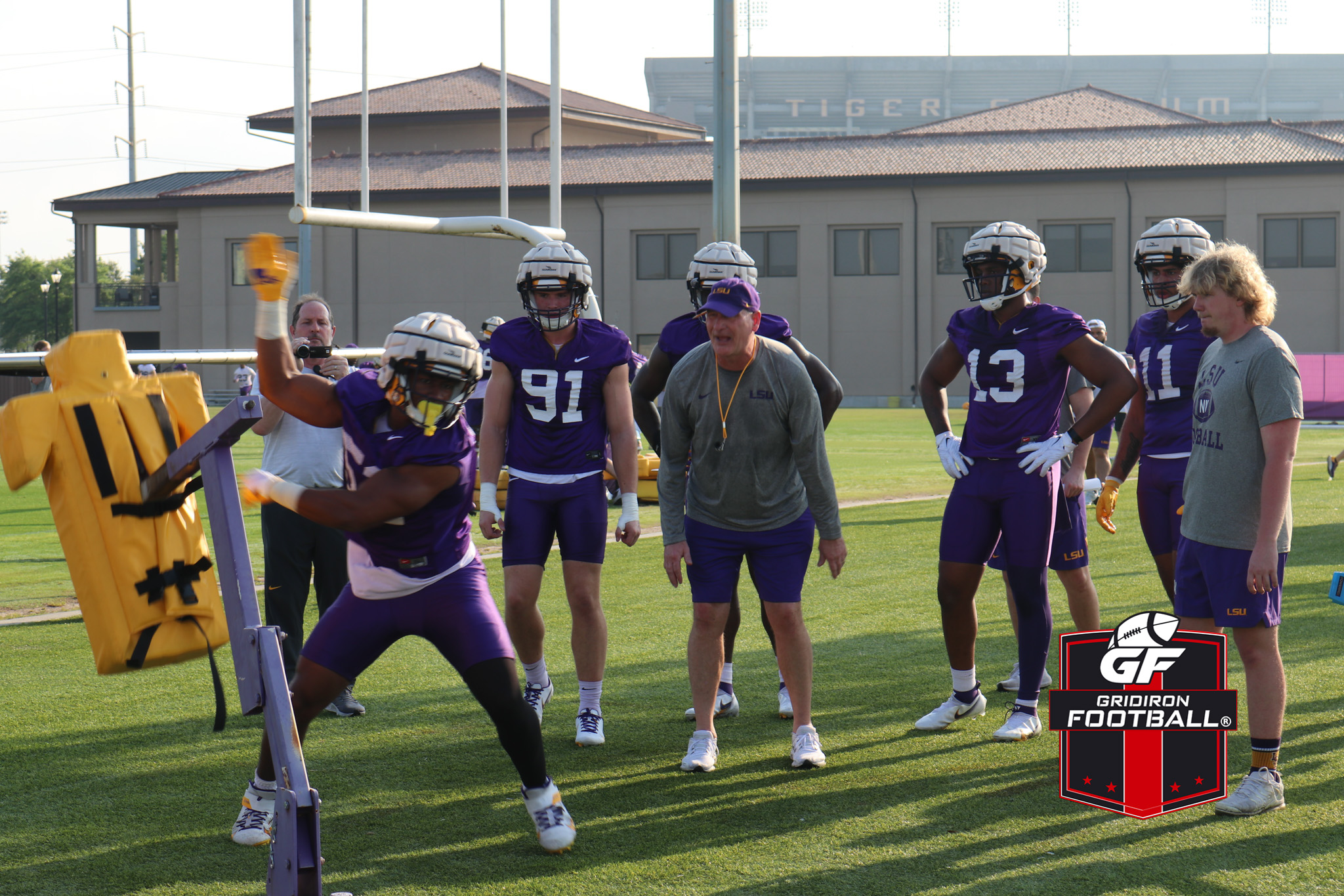 LSU Football Starts First Day Of Spring Practice