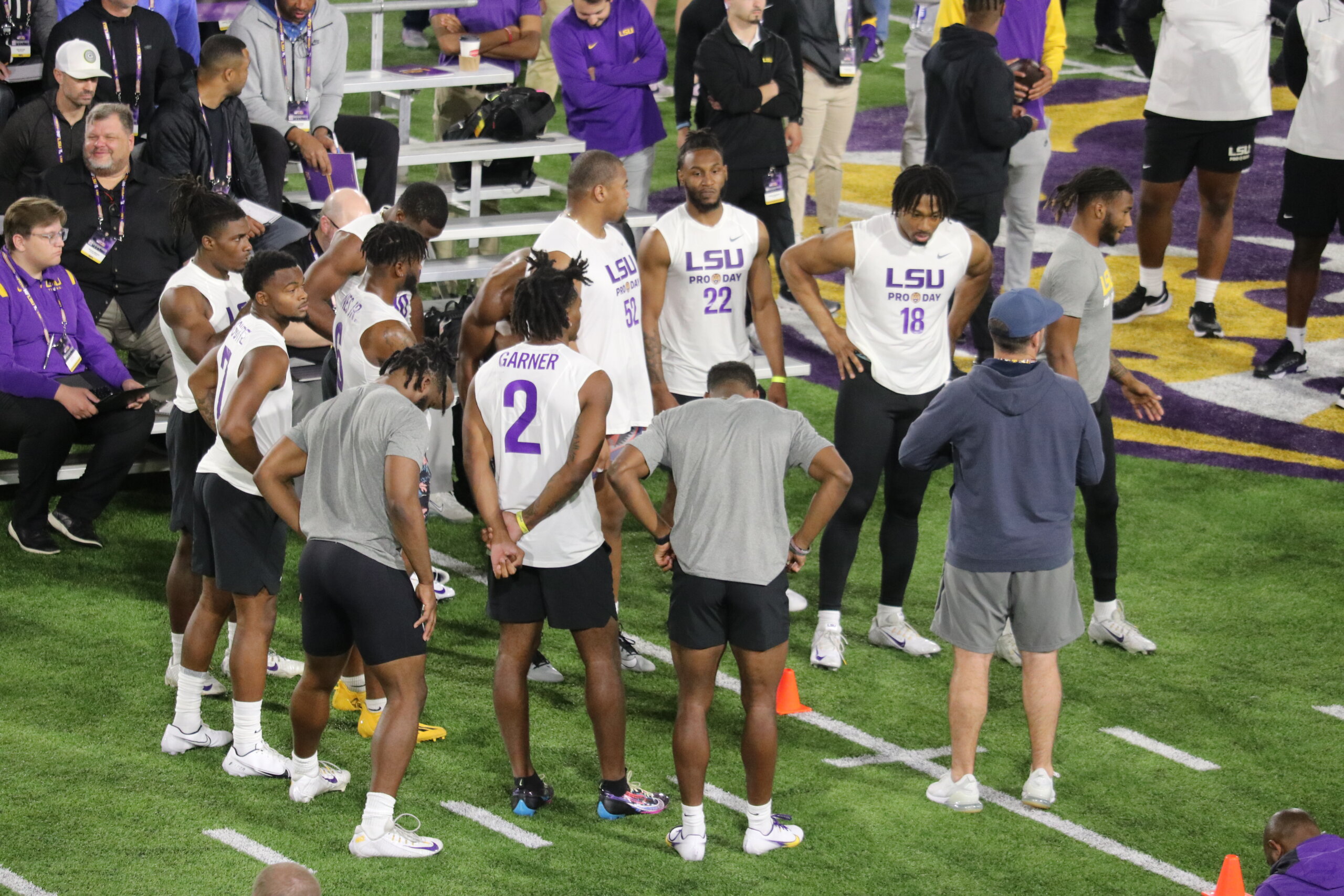 LSU Players Prove Themselves On Pro Day