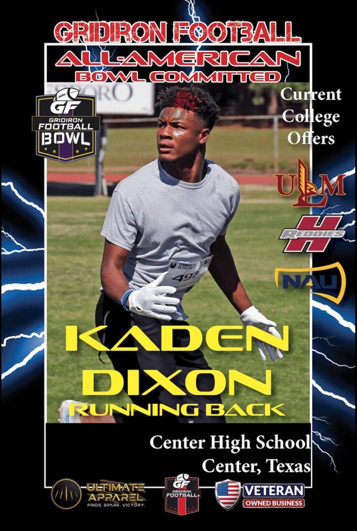 Center RB Kaden Dixon is First Player to Commit to the 2023