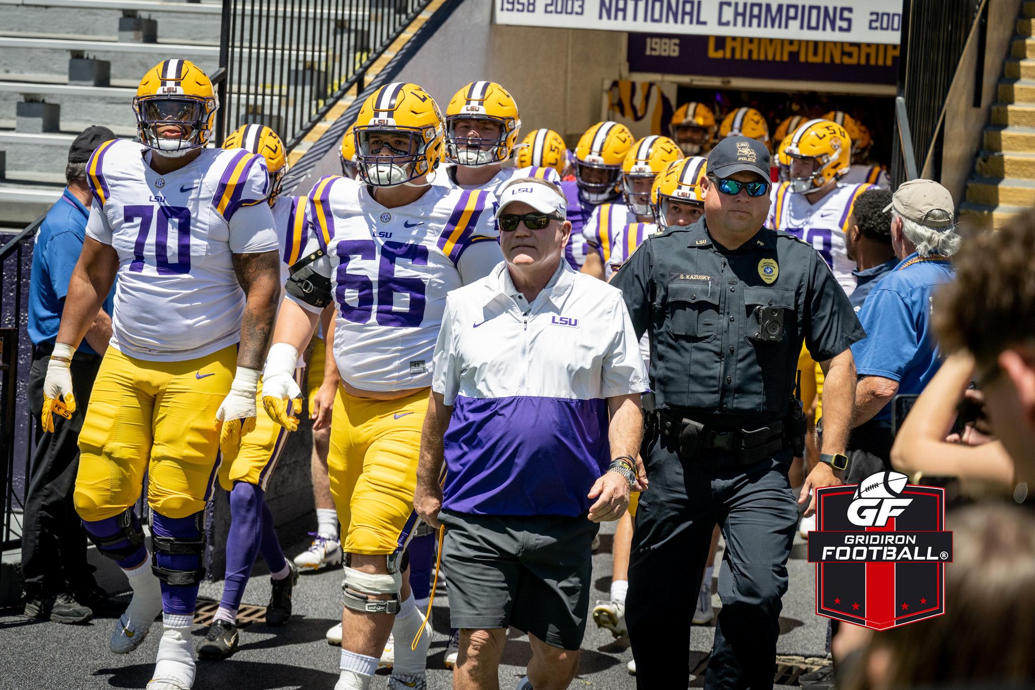 Five Takeaways from LSU’s Spring Game That Solidifies the Tigers as SEC Championship Contenders