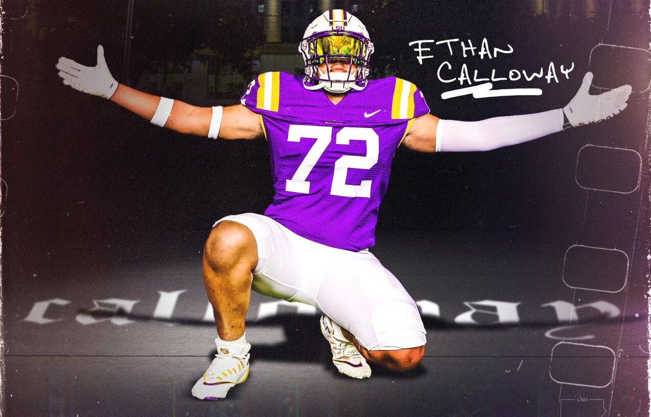 Breaking News: Lake Norman Four Star OT Ethan Calloway Commits To LSU