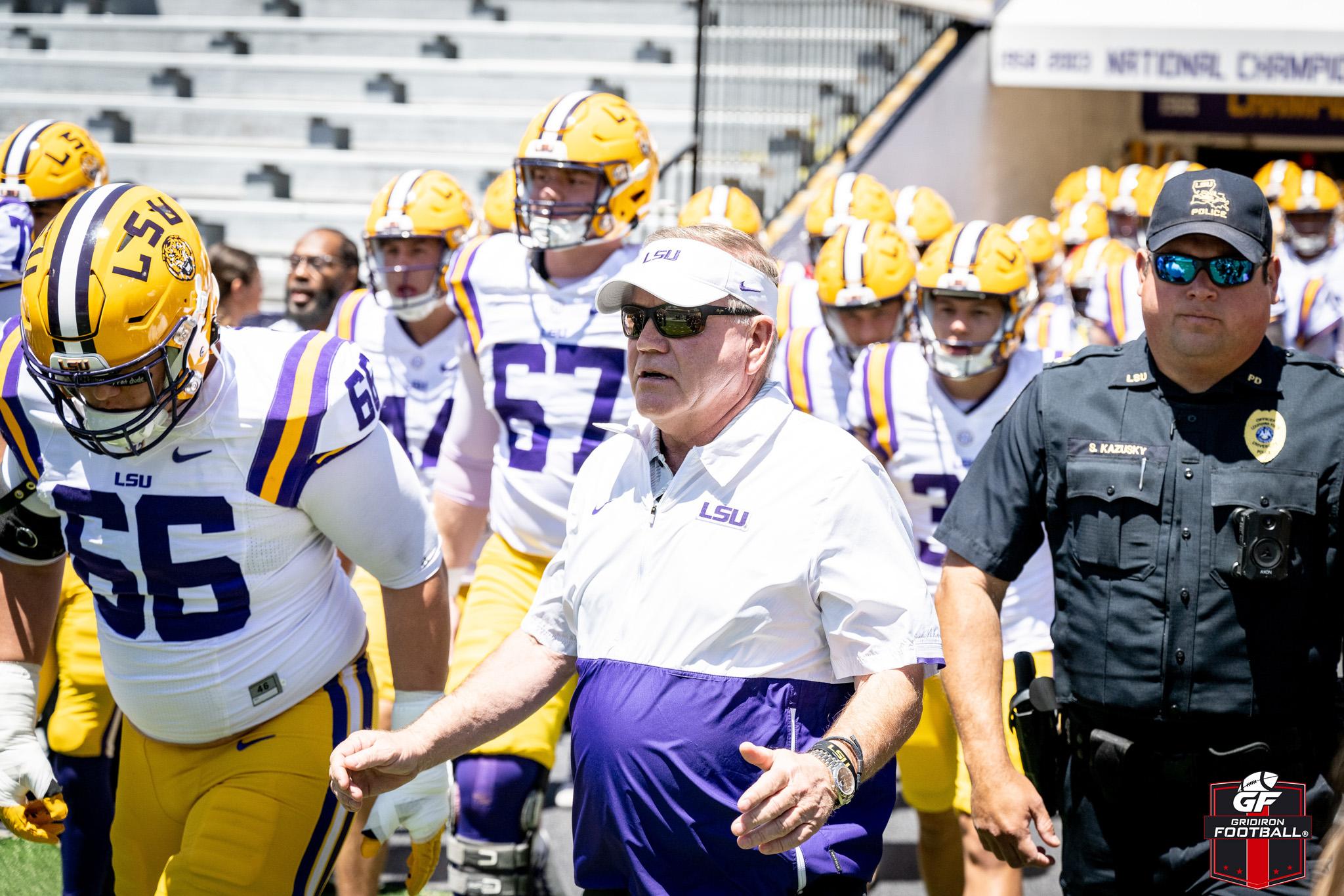 LSU Head Coach Brian Kelly Wants to Establish Consistency as Championship Contenders in Year Two