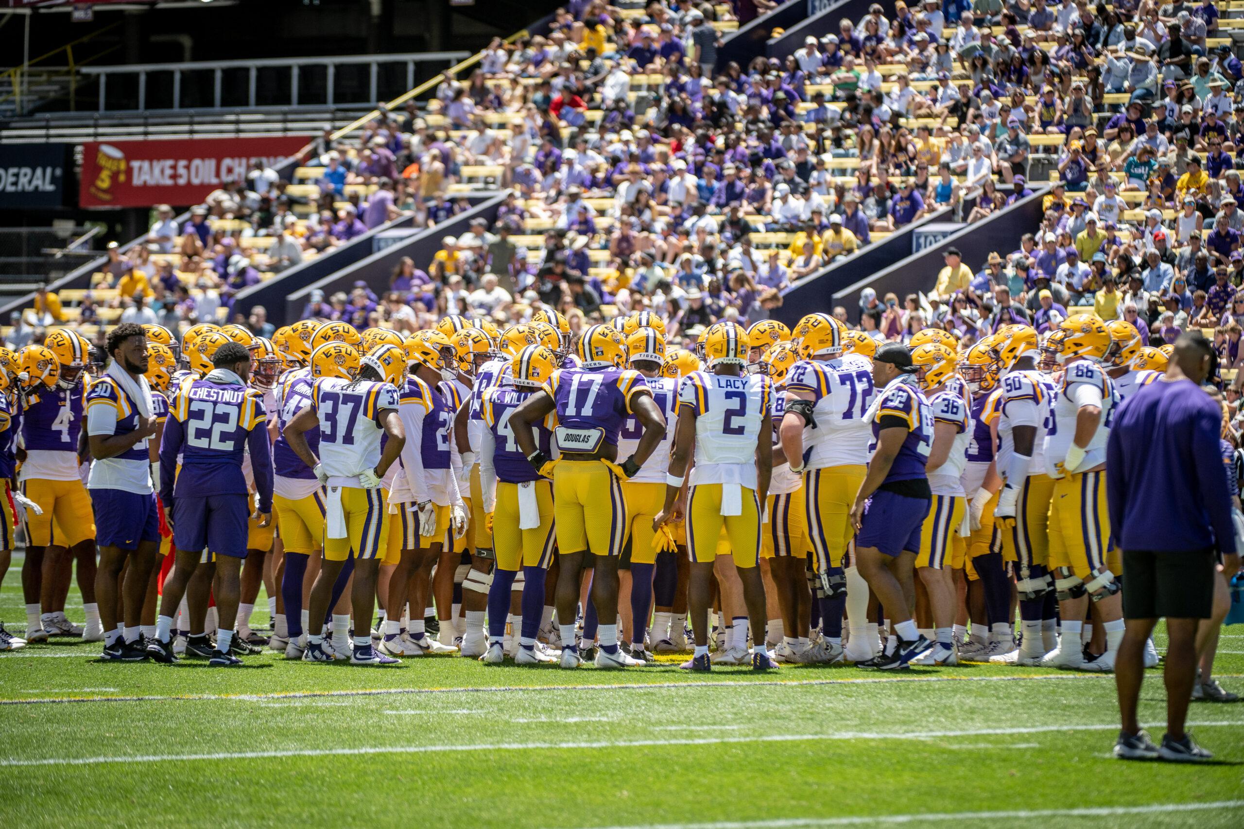 Kaleb Jackson, Zy Alexander Come Out As Big Winners In LSU Fall Scrimmage