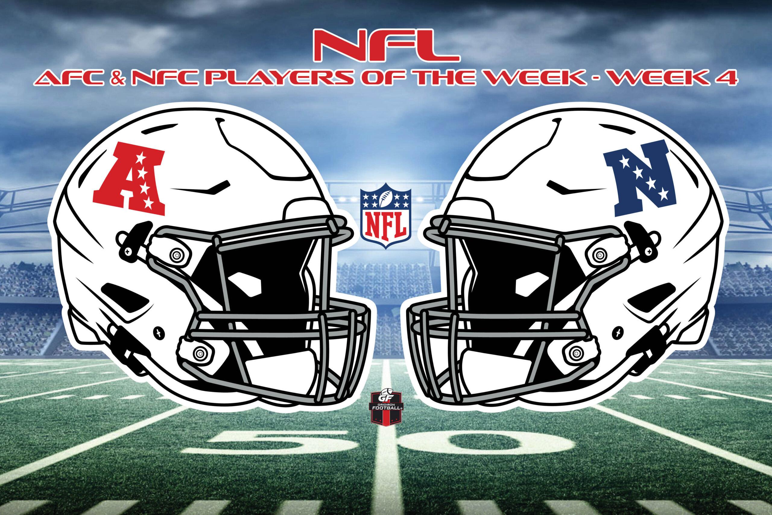 NFL’s  AFC & NFC Players of the Week – Week 4