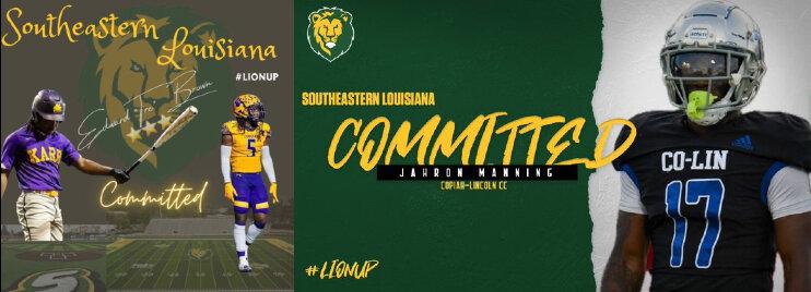 Southeastern Louisiana University sees Two DBs Commit for Class of 2024