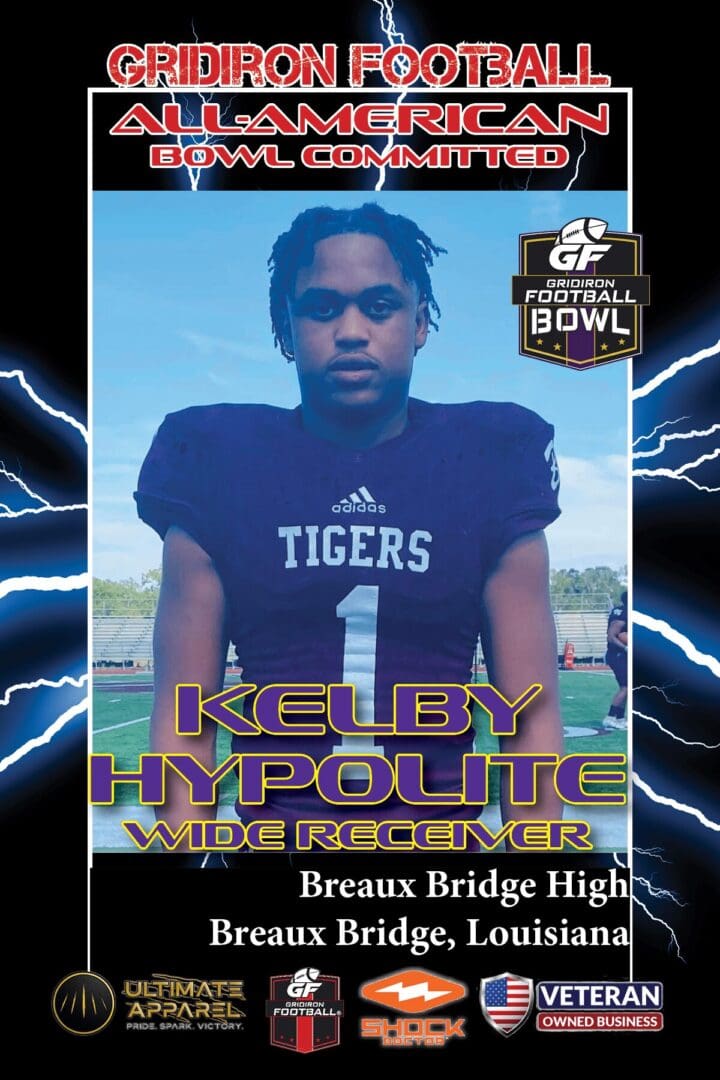 BREAKING NEWS: Breaux Bridge High School (La.) ATH Kelby Hypolite commits to 2023 Gridiron Football All-American Bowl