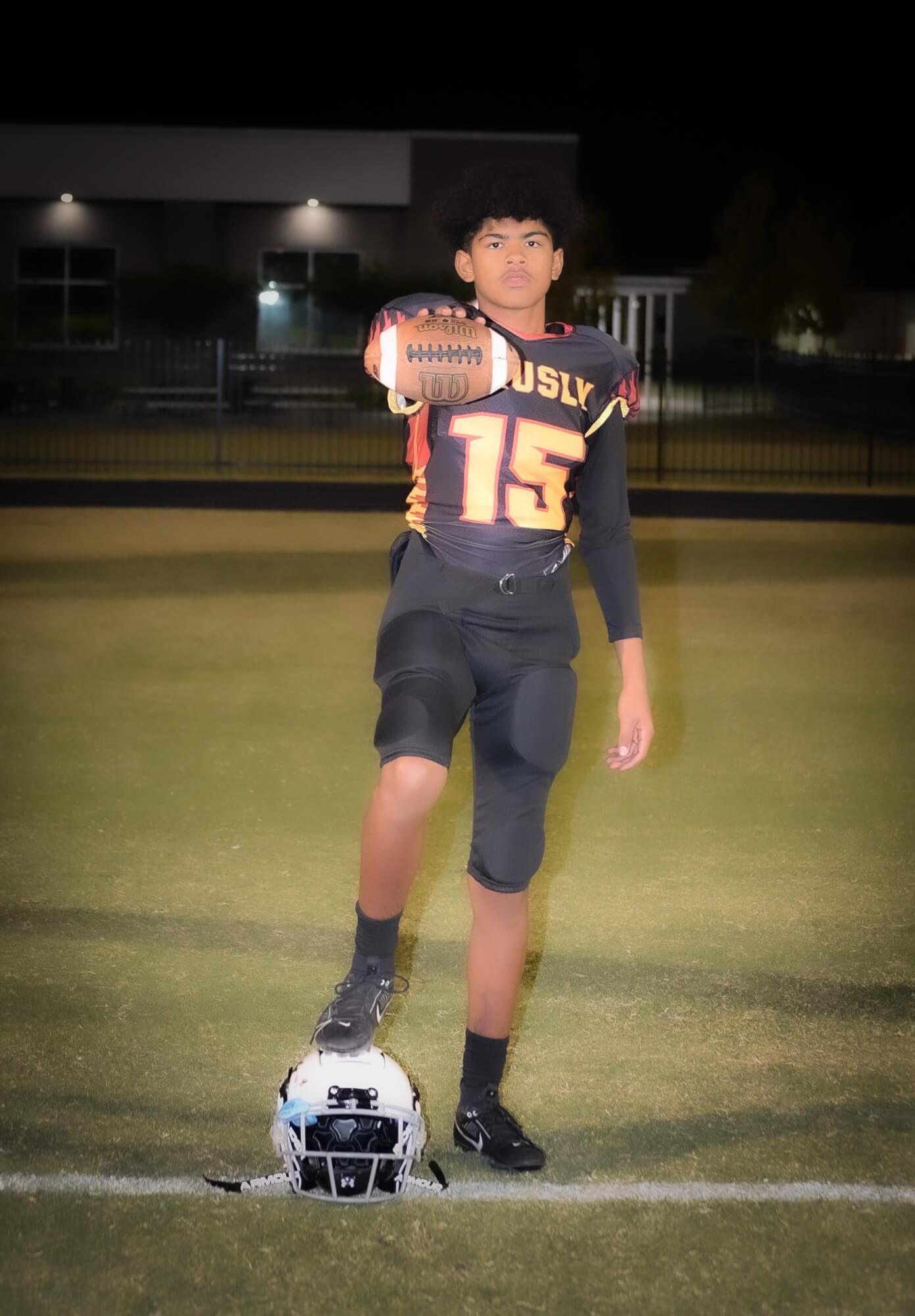 Rising Star, WR/DB Tyler Payne, Caneview Middle School (Port Allen, Louisiana)