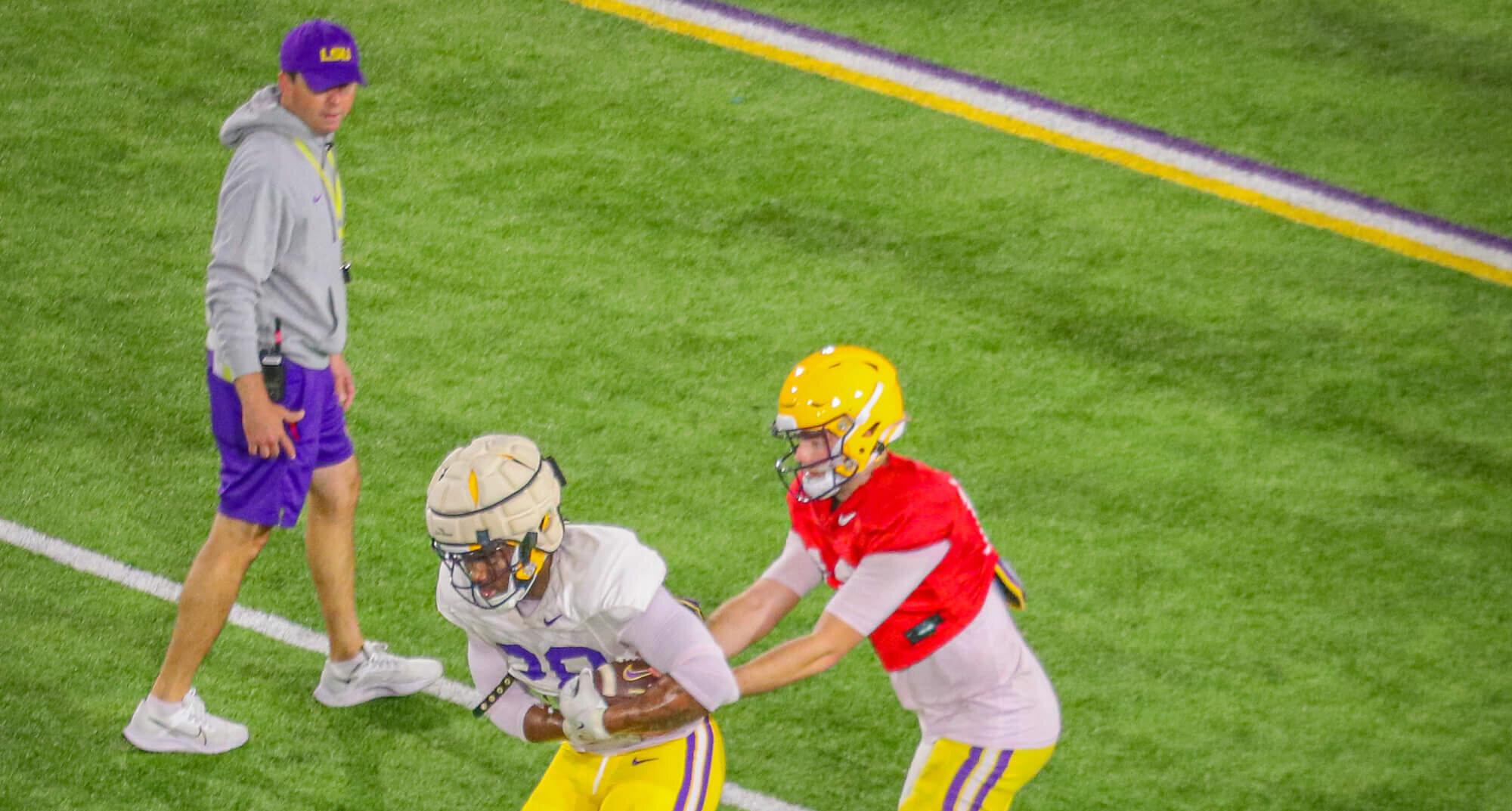 LSU Spring Practice Report #5: Joe Sloan Discusses Offensive Identity and Building on Recent Success