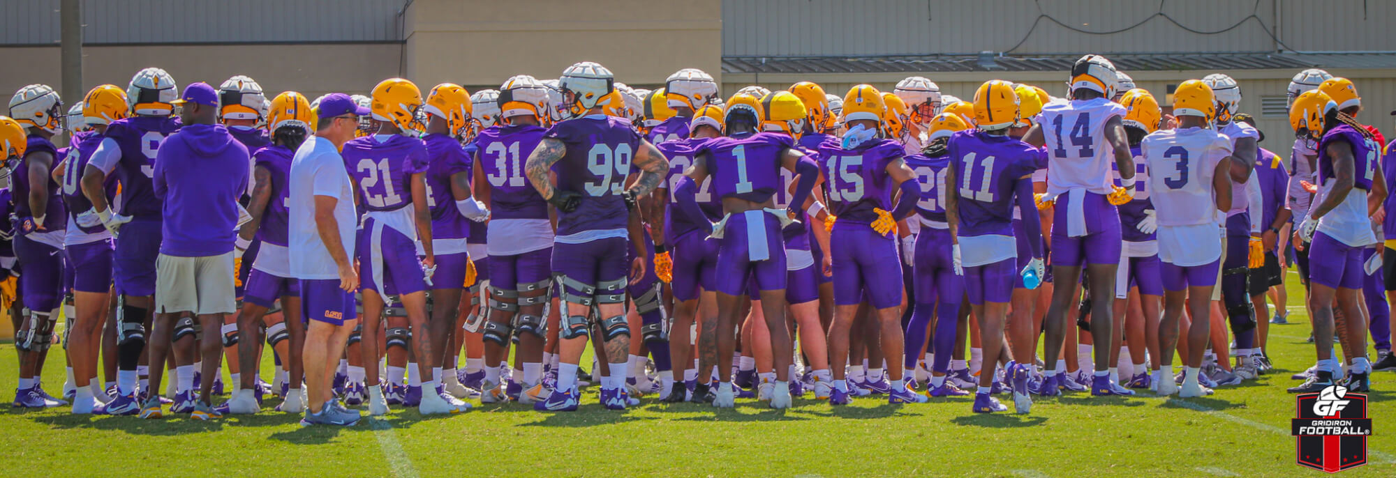 LSU Starts Preparation For Upcoming Season With First Fall Practice