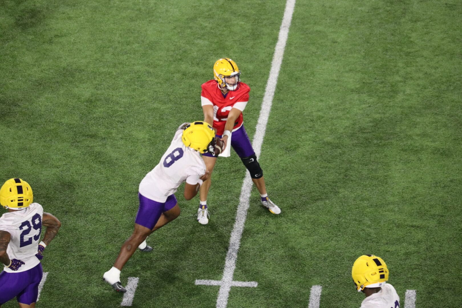 LSU Fall Practice #10 Report: Barion Brown Makes Big Plays, Ju’Juan Johnson Moves Back To Running Back, Trey’Dez Green Dominates, and More!