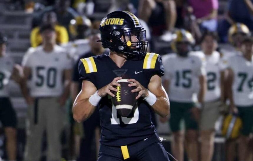 St. Amant (LA) 2026 QB Cooper Babin is Gridiron Football Player of Week 1