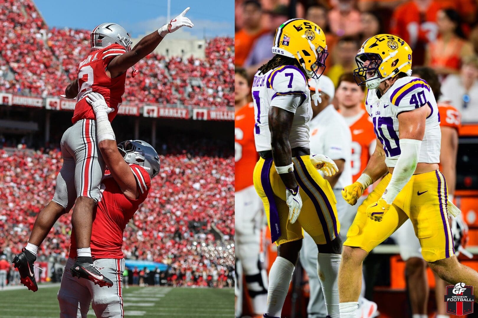 Gridiron Football Top 25 Poll (Week 1): Ohio State, LSU Top The Rankings