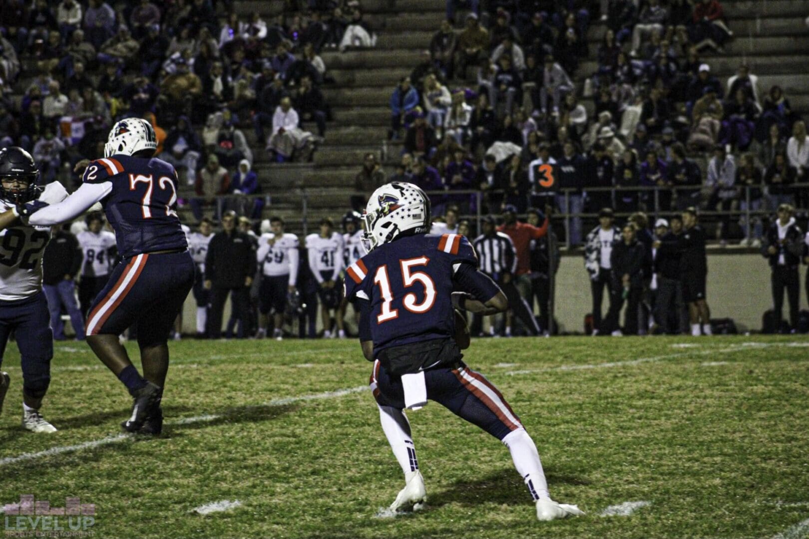 Liberty Magnet High with a 41-28 statement win against Southern Lab
