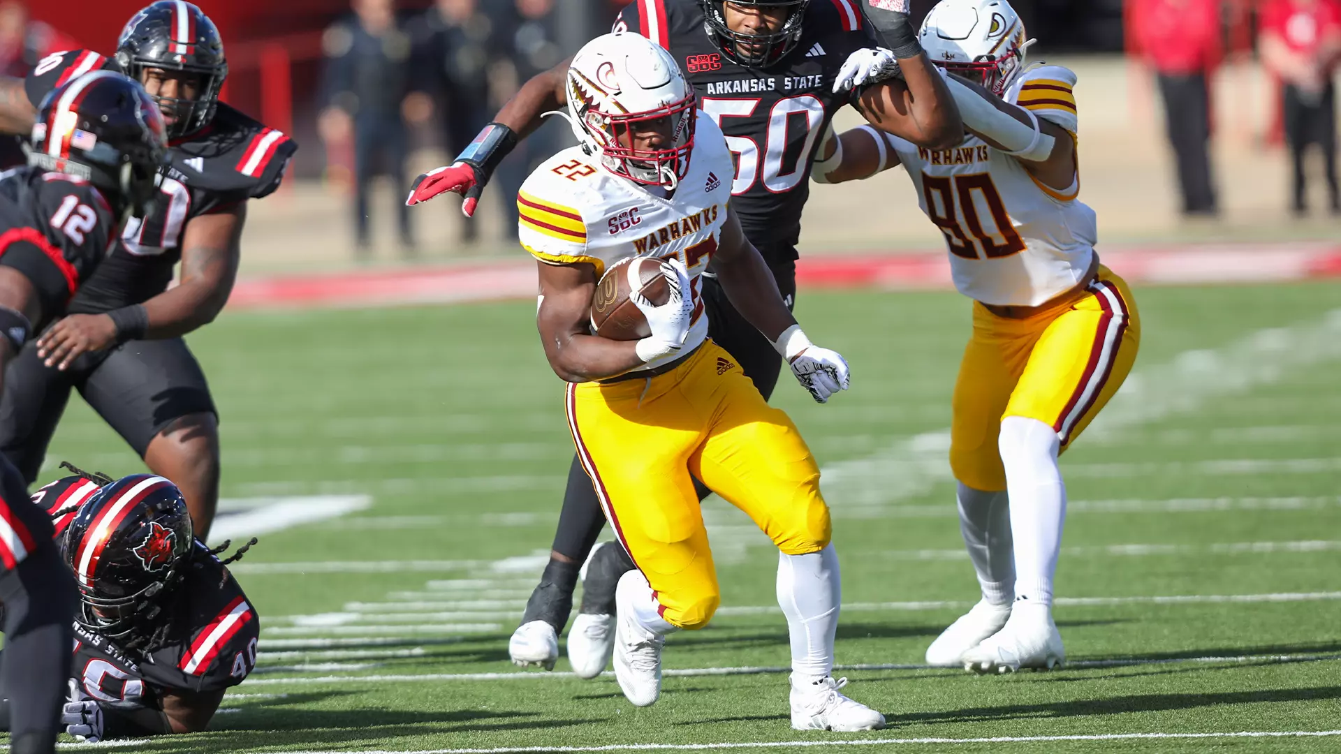 ULM Football Snaps 16-Year Skid Over Arkansas State, 28-16