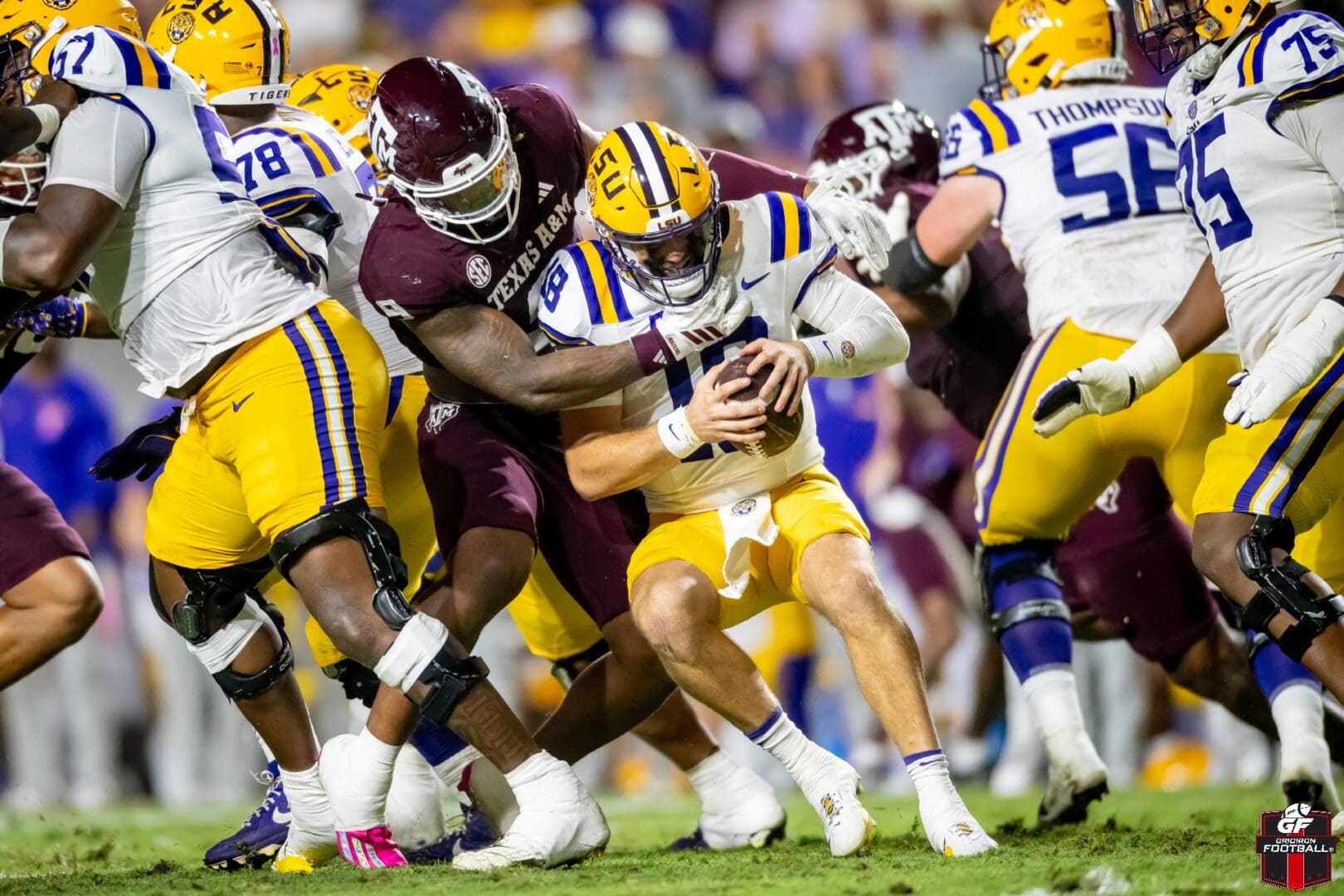 LSU and its Playoff Chances Collapse in Embarrassing Second Half To Texas A&M 49-25