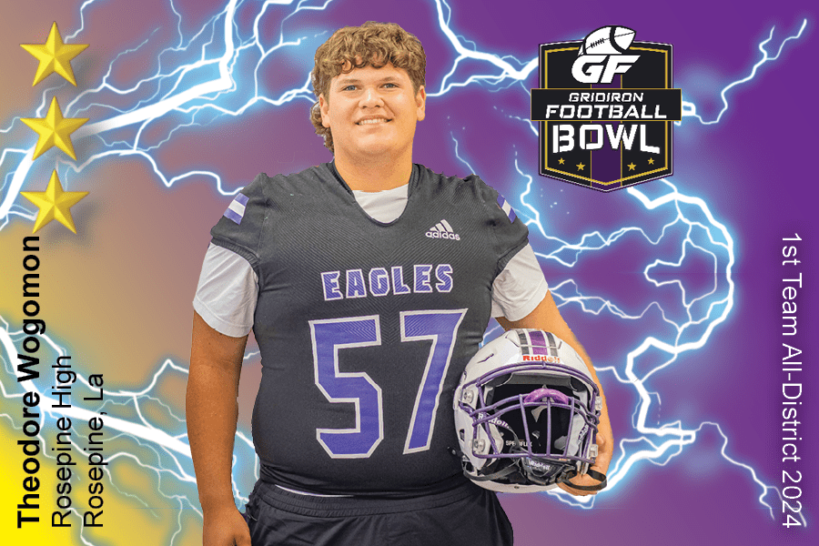 BREAKING NEWS: Rosepine High School (Rosepine, LA) OL Theodore Wogomon Commits To 2025 Gridiron Football All-American Bowl Game!